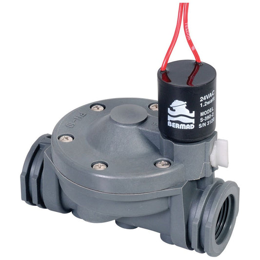 ברז חשמלי אפור AC ¾