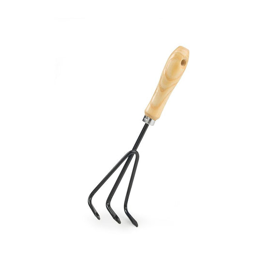 מקלטר 3 שינים ידית עץ CUT