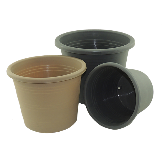 אדנית עגולה פסים 24*19 ס"מ