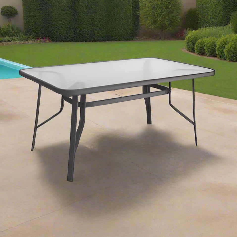 שולחן אוכל מלבני דגם ניו יורק, 90*150 ס"מ