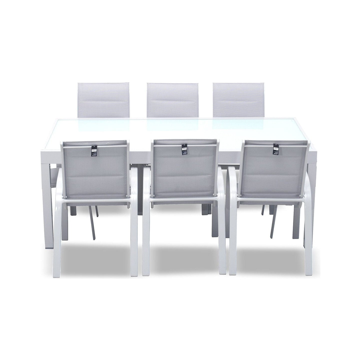 שולחן אלומיניום בורגס 105*200 ס"מ נפתח ל 320 ס"מ