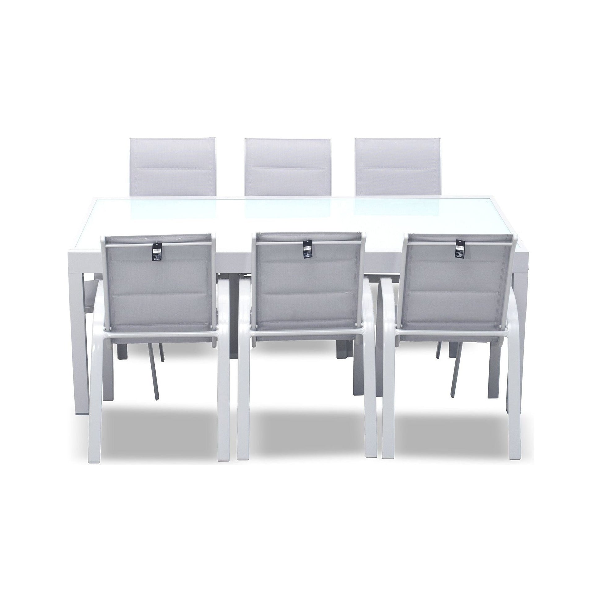 שולחן אלומיניום בורגס 105*200 ס"מ נפתח ל 320 ס"מ