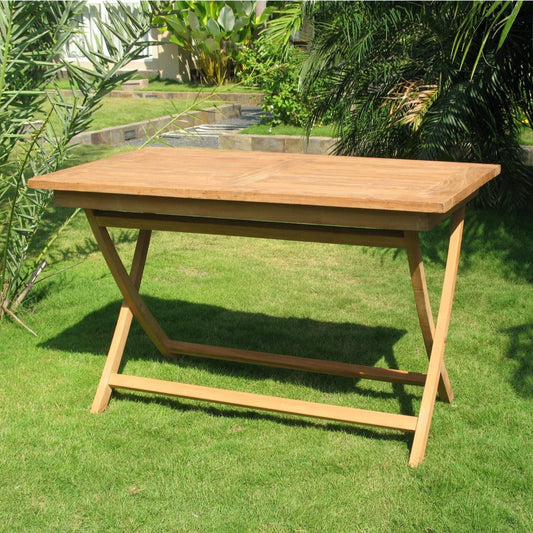 שולחן למרפסת ולחצר דגם ריביירה 70*120 ס"מ