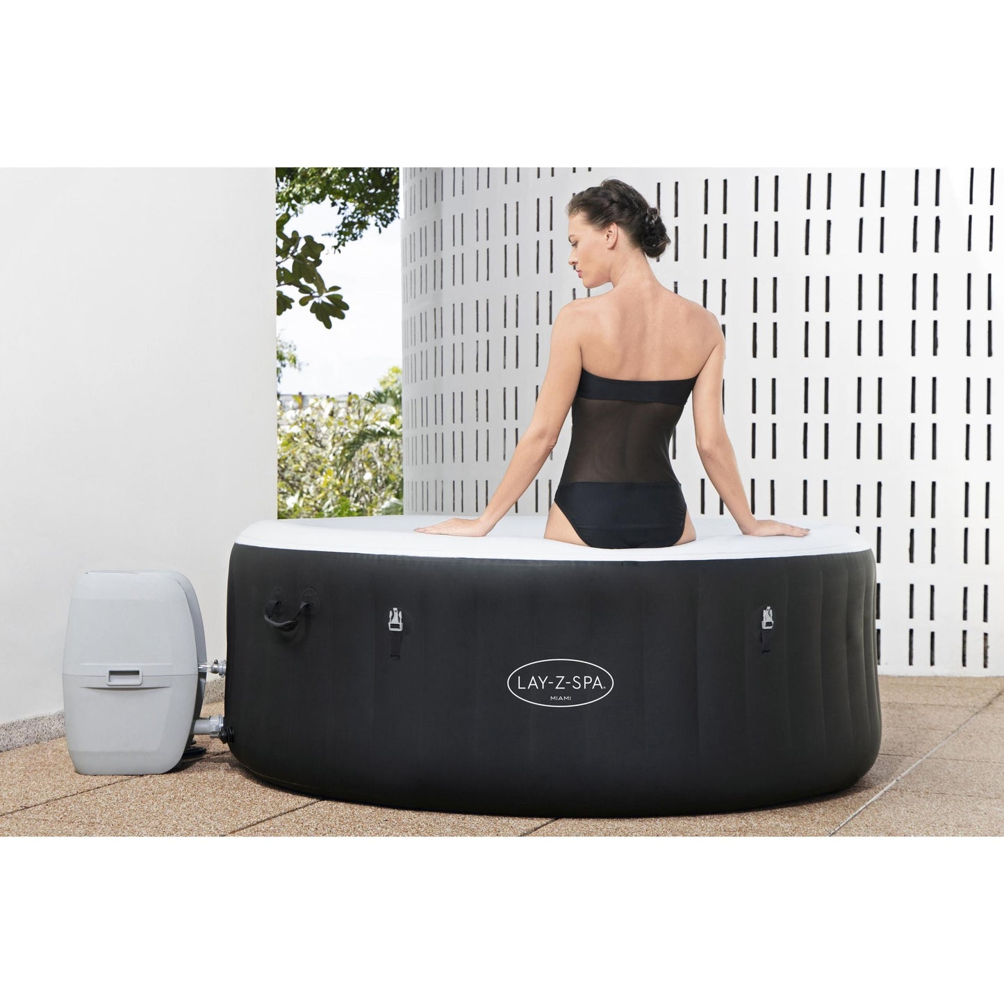 ג'קוזי מתנפח מיאמי, דגם MIAMI 60001 , יבואן רשמי BESTWAY