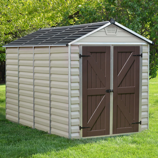 מחסן גינה Skylight קרם 1.9X3 מבית פלרם - Canopia 703390