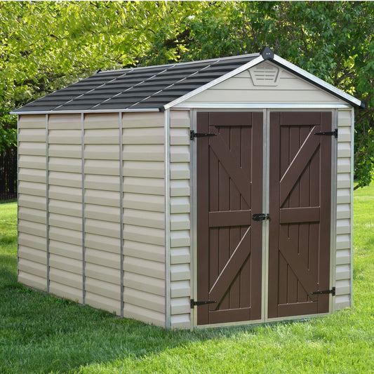 מחסן גינה Skylight קרם 1.9X3.8 מבית פלרם - Canopia 703391