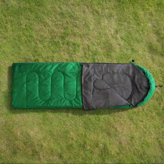 שק שינה דגם בייסיק צבע ירוק CAMPLUS