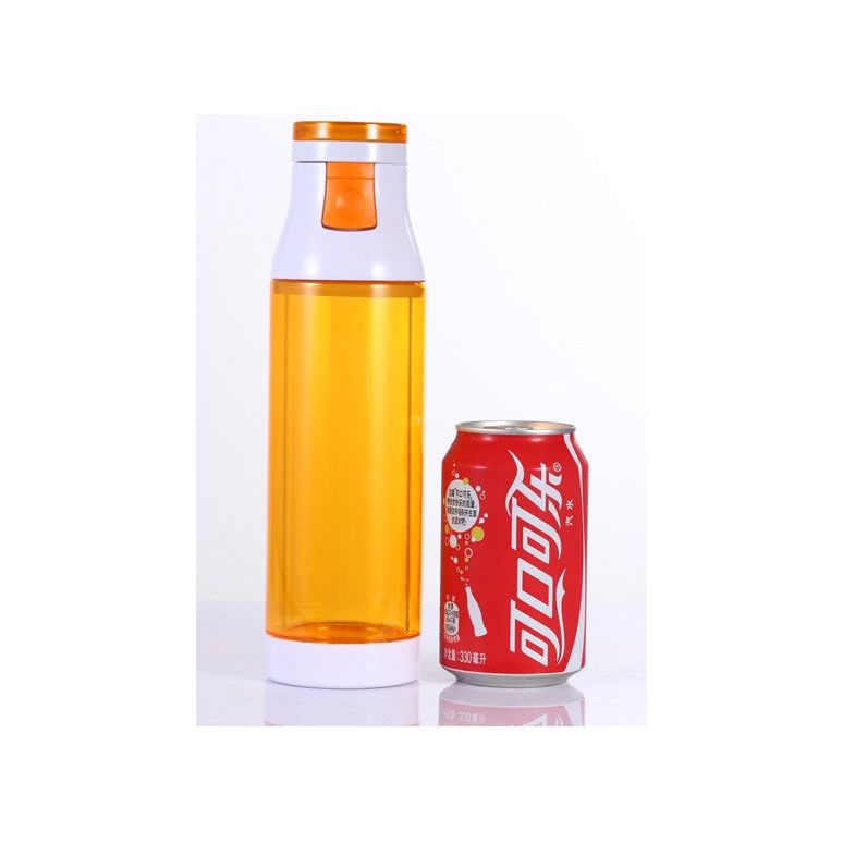 בקבוק שתיה 600 מ"ל כחול סגול כתום