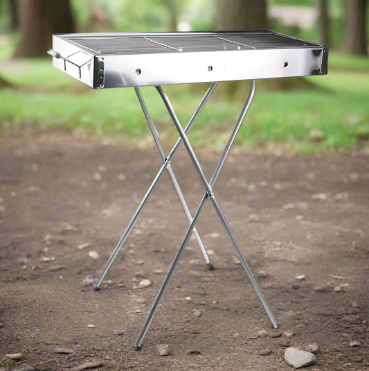 מנגל פחמים פח מגלוון, 30*80