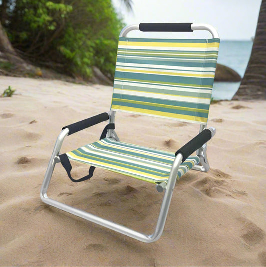 כסא ים מתקפל אלומיניום צבעוני CAMPLUS