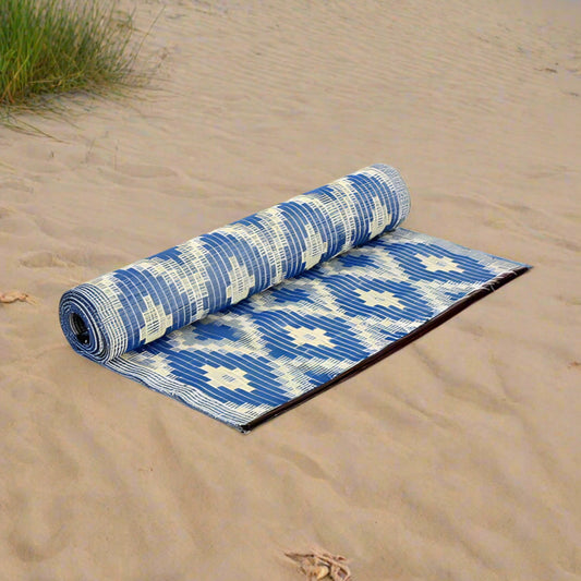 מחצלת לים 270X270 כחול