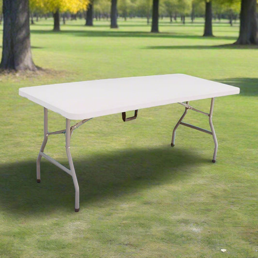 שולחן מתקפל 74x76x183 ס"מ חזק במיוחד