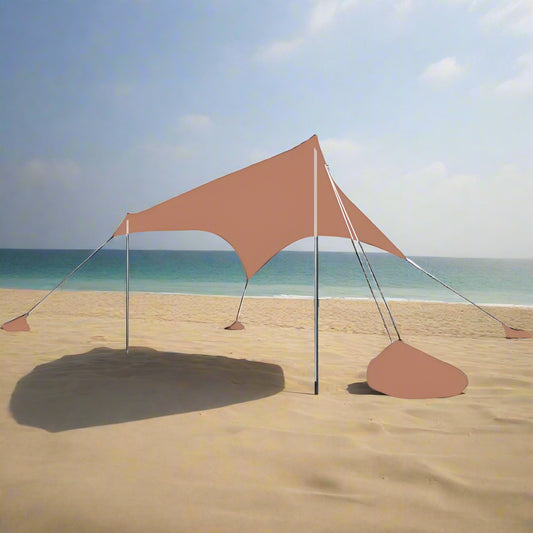 ציליה לים דגם פמילי 280*240- מוקה