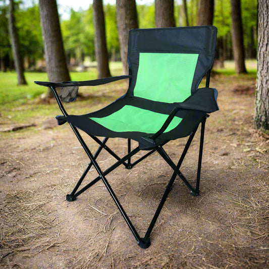 כסא מתקפל קמפינג CAMPLUS ירוק