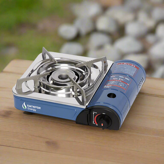 כירת גז ניידת משופרת 220 גרם כחול