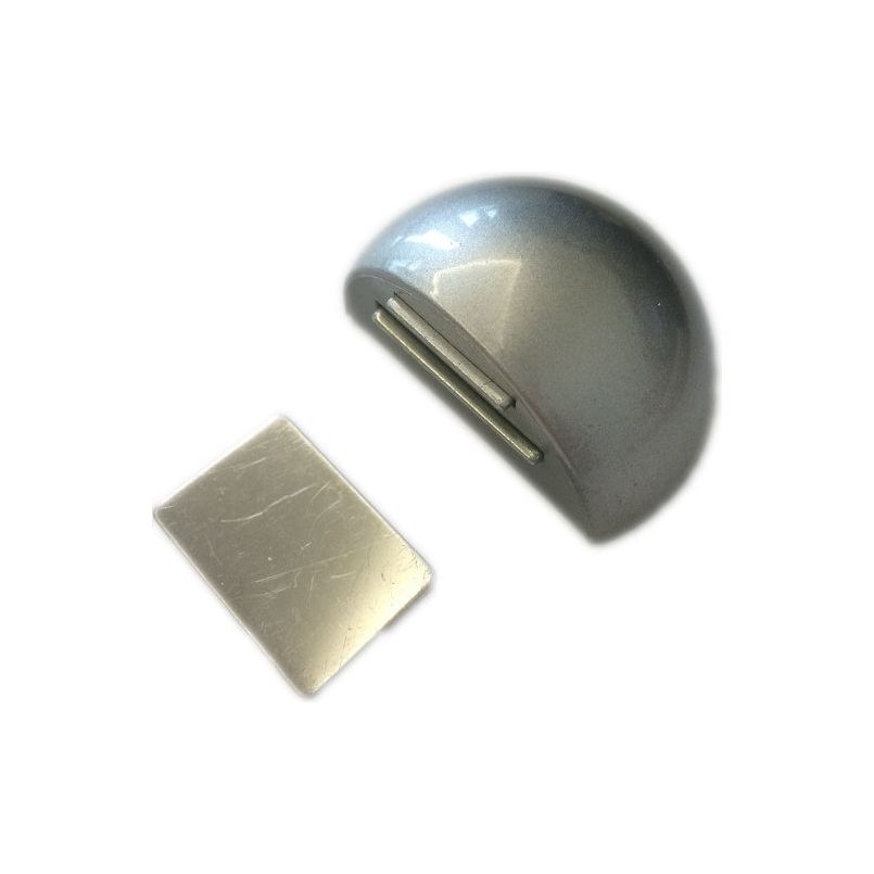 מעצור מגנטי לדלת צבע ניקל