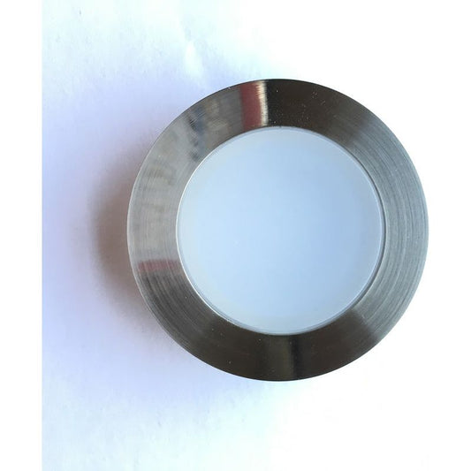 צוהר אור לדלת צבע ניקל מוברש