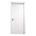 דלת פנים רב בריח מסדרת לימטופ צבע לבן
