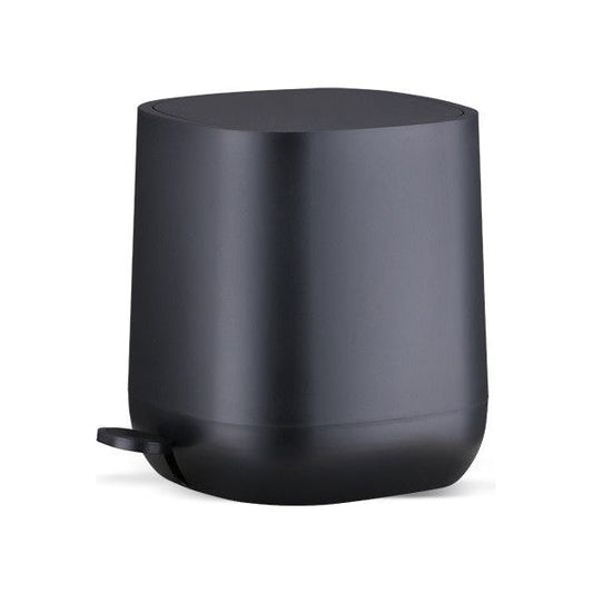 פח אשפה מעוצב לשירותים מודרנה 5 ליטר שחור - MATINA