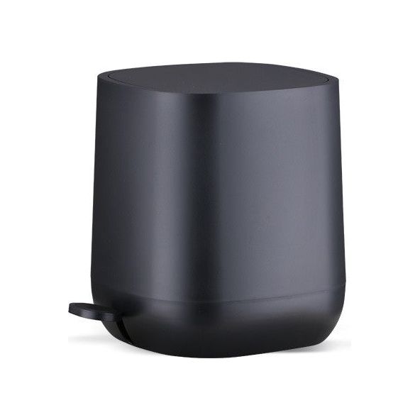 פח אשפה מעוצב לשירותים מודרנה 5 ליטר שחור - MATINA