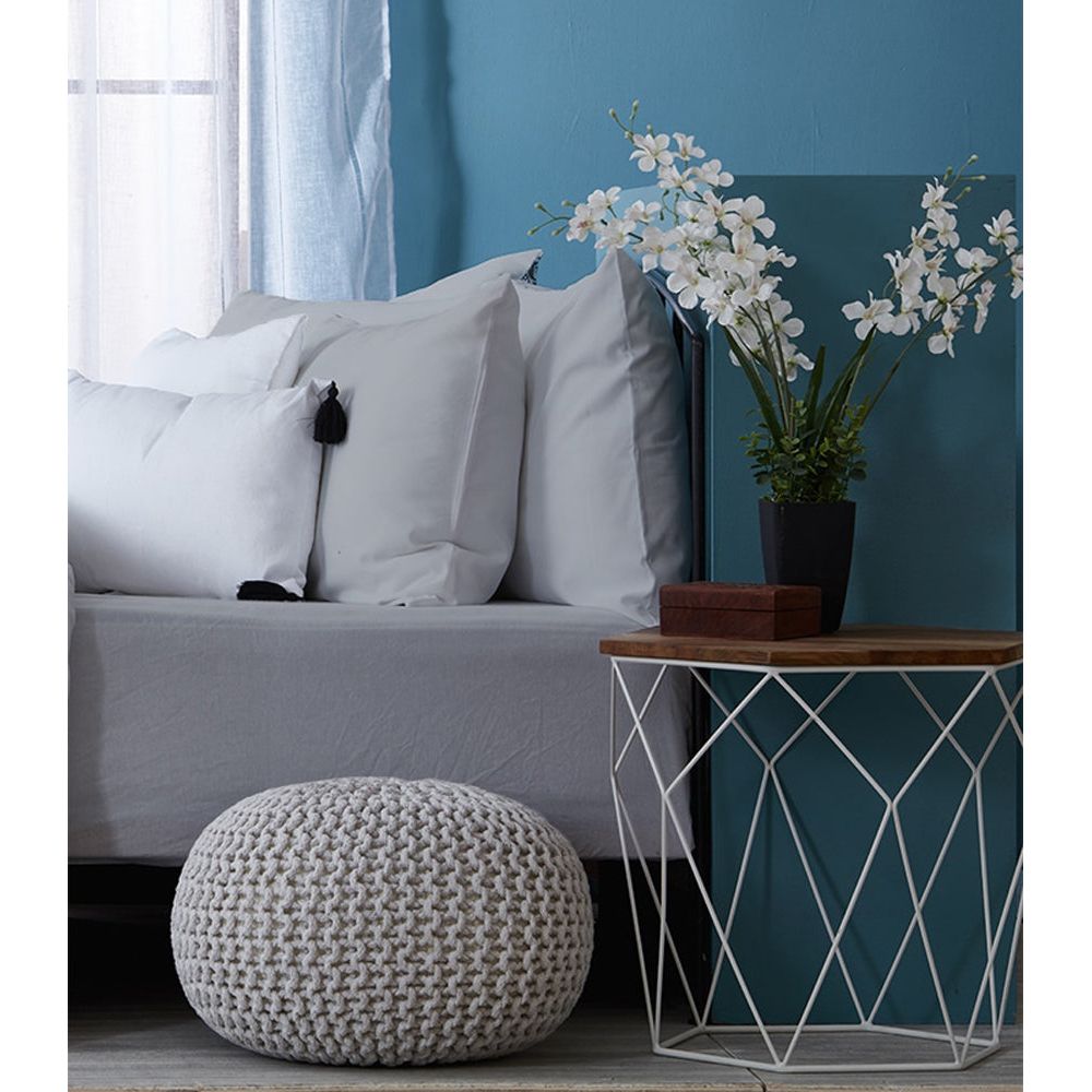 סט קיץ מיטה וחצי 120/200 ג'רסי אפור בהיר