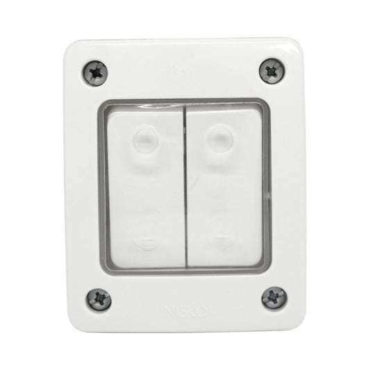 מפסק כפול מוגן מים SUPER WP-SB