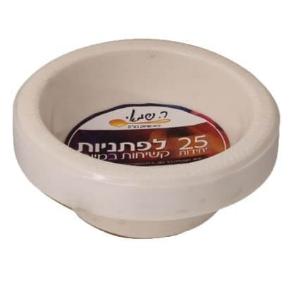 לפתניות 25 יח לבן עבות