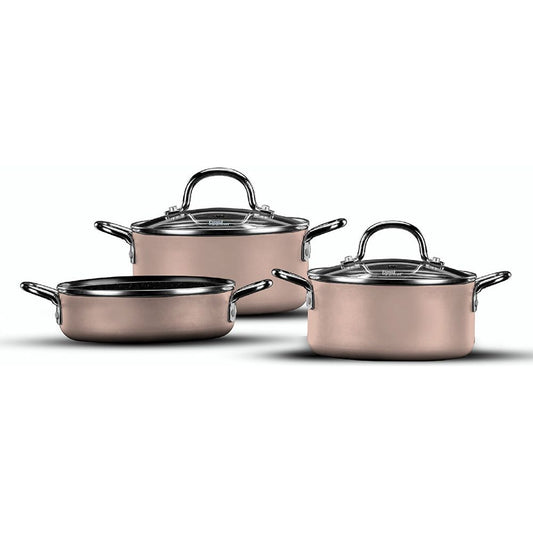 סט סירים 5 חלקים קרם דגם foodappeal EVERYDAY PLUS MINI