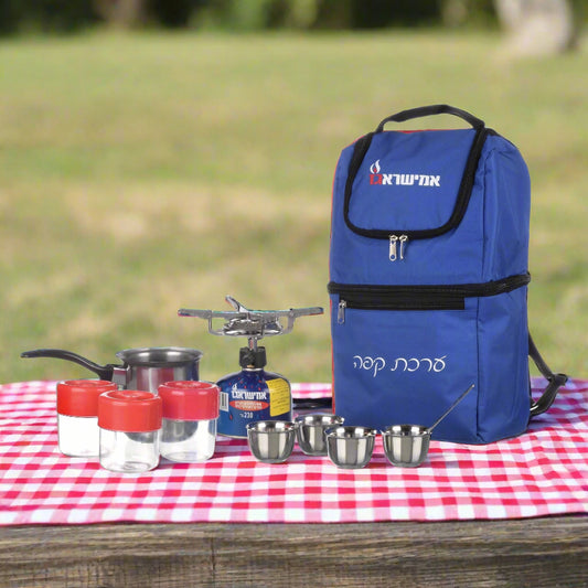 ערכת קפה עם תיק גב