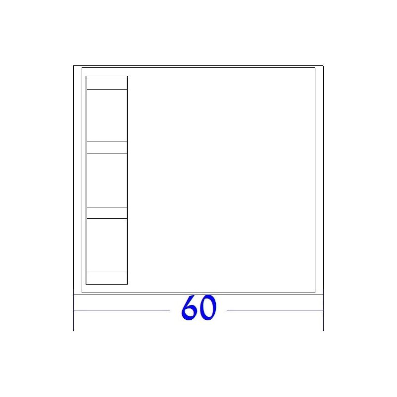 מדף נעליים נשלף עומק 45 ס"מ