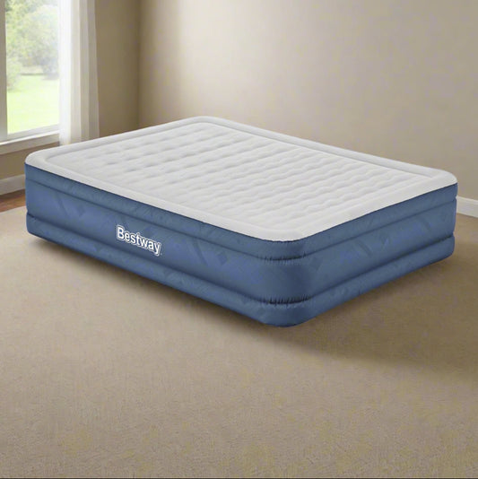 מזרון מתנפח זוגי עם משאבה מובנית, QUEEN FORTECH דגם 69075