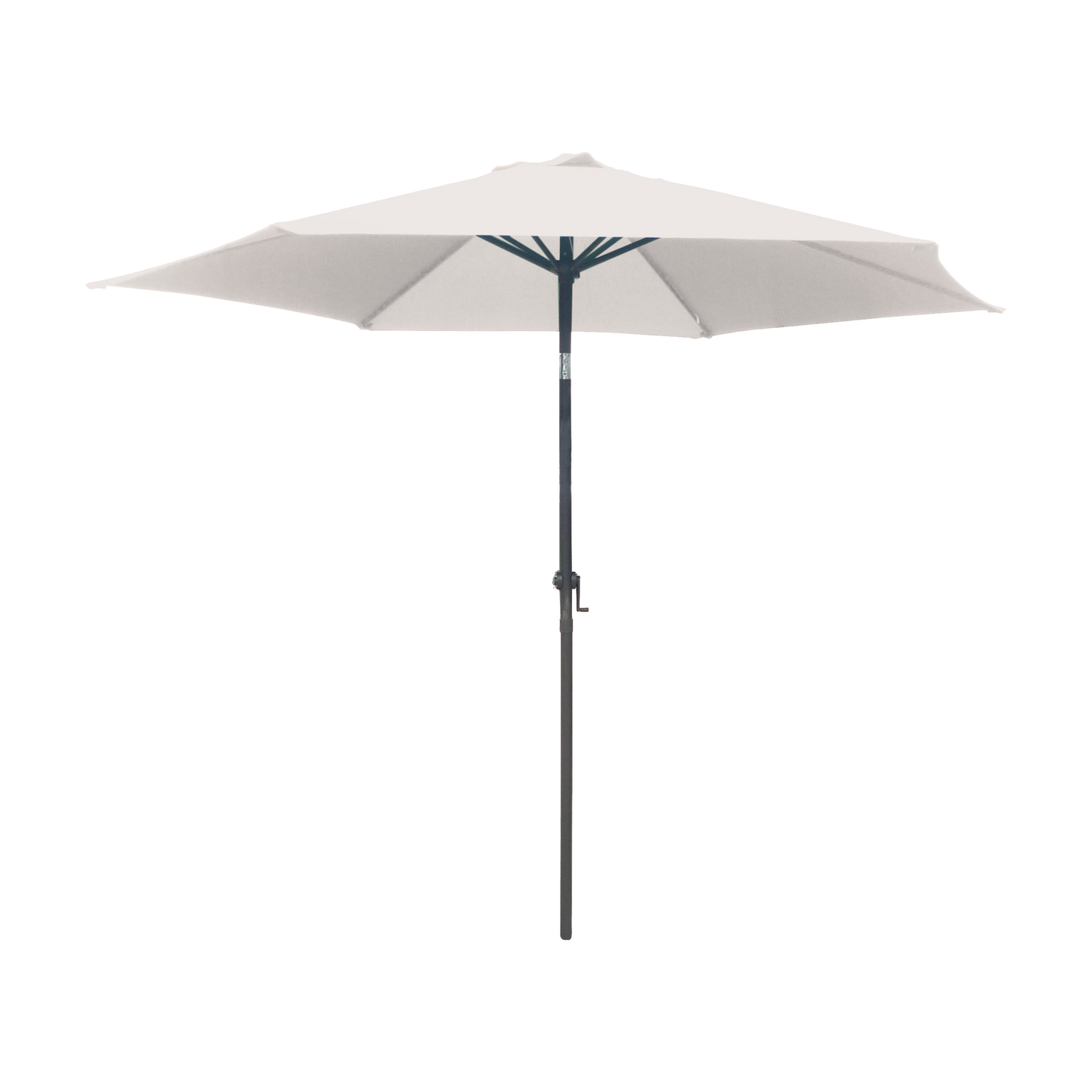 שמשייה אלומיניום לבן 2.7 מטר