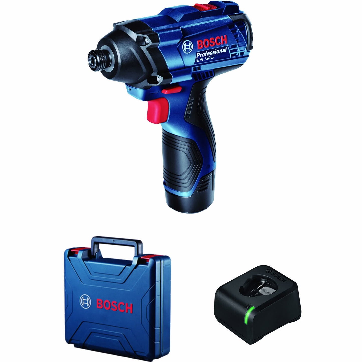 מברגת אימפקט 12V כולל סוללה 2Ah במזוודה GDR 120LI - מחיר מיוחד לאתר