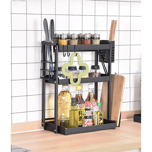 מעמד כלים מודולרי דו שלבי לאחסון וארגון Food Appeal TREND