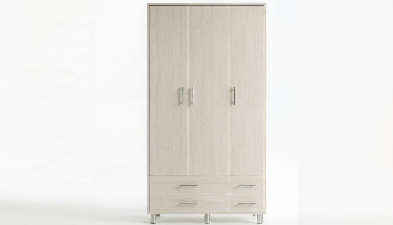 ארון בגדים מיטל 3 דל ת.צרה 2 מג שמנת