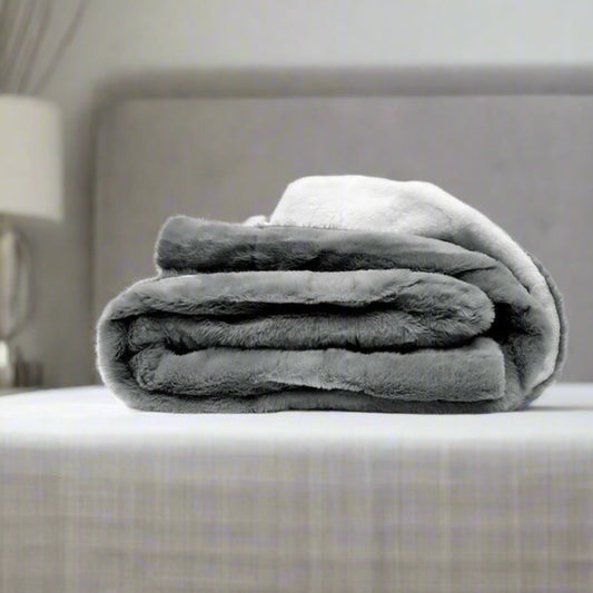 שמיכת פינוק צמר שרפה 150*200 ס"מ עבה במיוחד