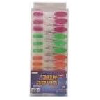 אטבי כביסה מסיליקון 24 יח באריזת PVC