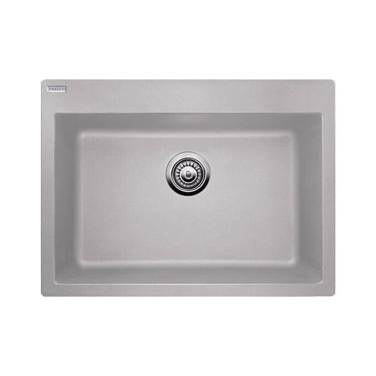 כיור מטבח אוניקס 70 גרניט בצבע שמפניה