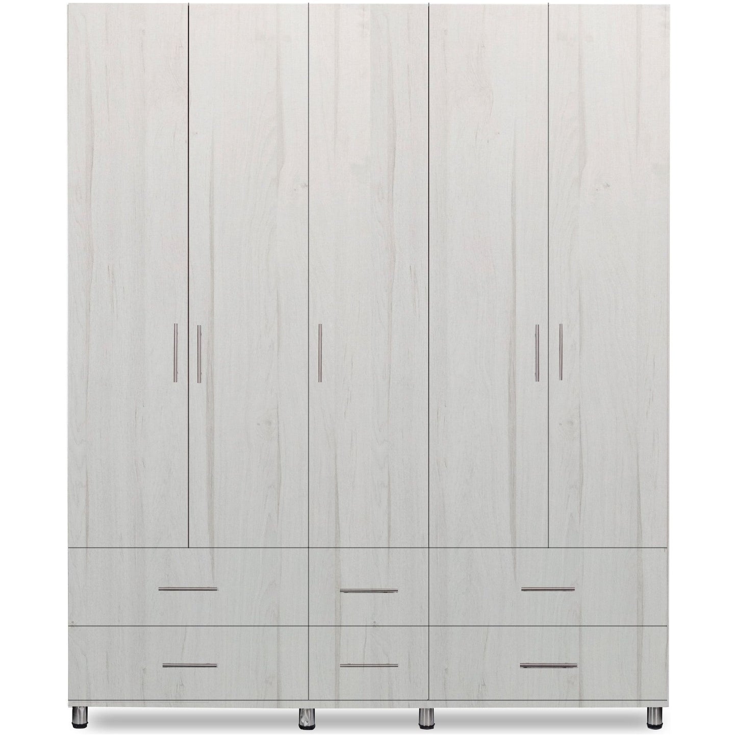 ארון בגדים מיטל עץ מולבן 5 דל 2 מג צרות