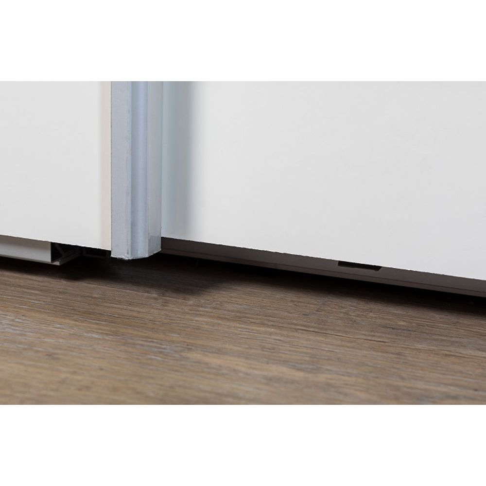 ארון בגדים הזזה רחף לבן היי גלוס 237*200 ס"מ