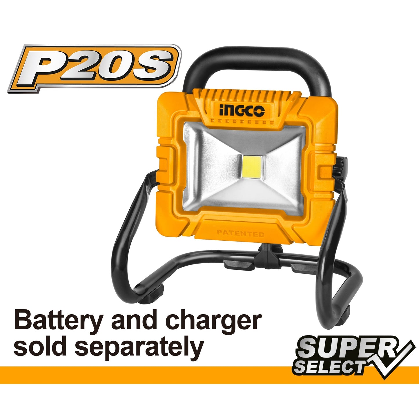 גוף פרוזקטור פנס הצפה 20W אור לבן 20V