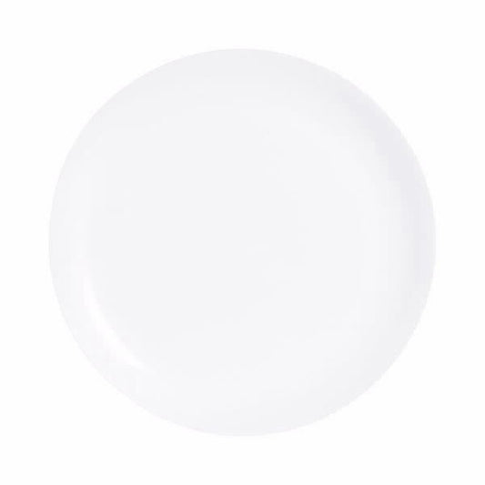 צלחת מנה עיקרית 27 ס"מ לבן, Luminarc Diwali