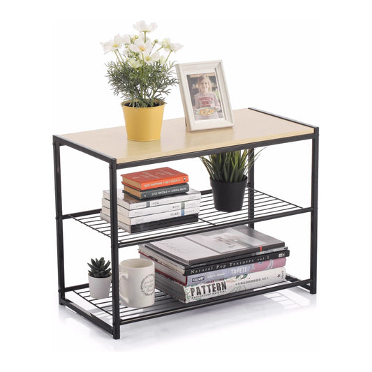 אירוגונית 3 קומות מתכת + עץ