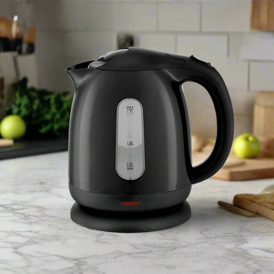 קומקום פלסטיק שחור 1.7 ליטר HEM-186 המילטון