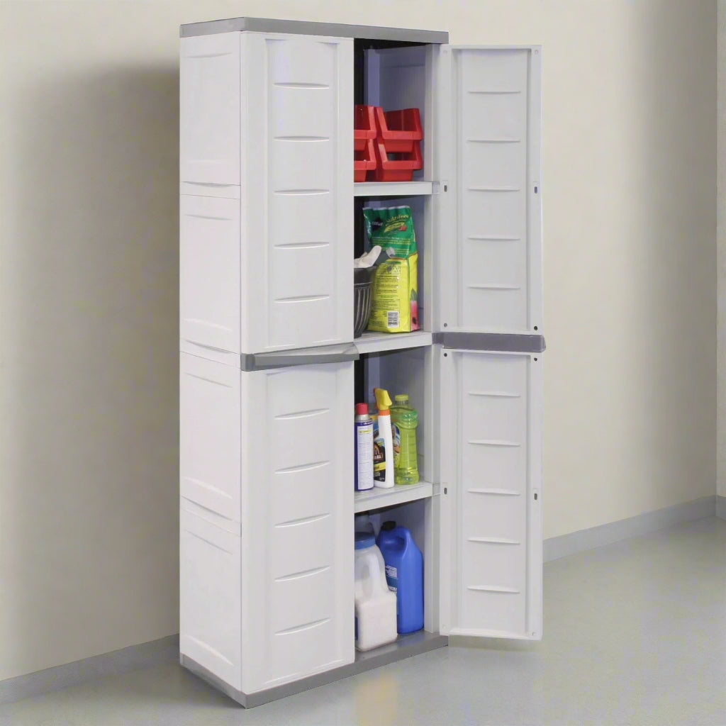 ארון שירות פלסטיק 6280 אפור- כתר