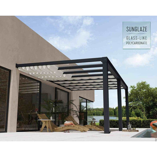 וילונות הצללה לפרגולה 3.4X5.9 Stockholm מבית פלרם