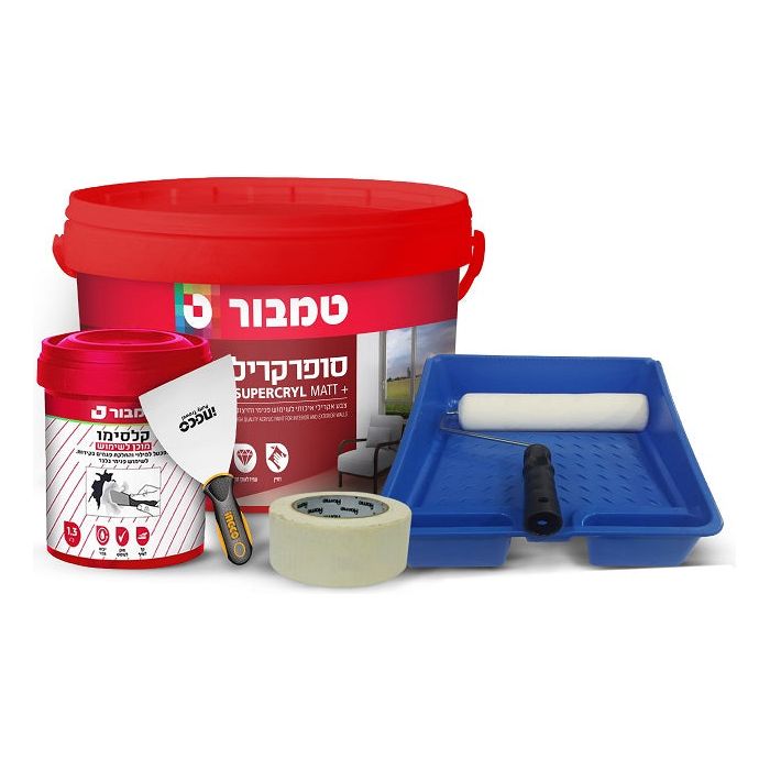 חבילת צביעה טמבור בייסיק שני חדרים