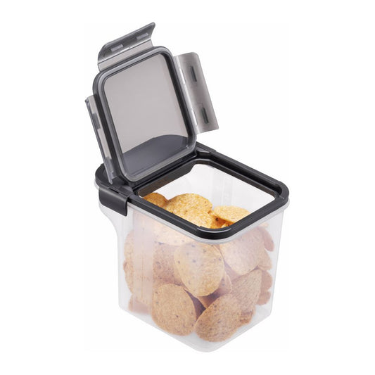 מיכל אחסון פלסטיק 2.5 ליטר עם ידית אחיזה