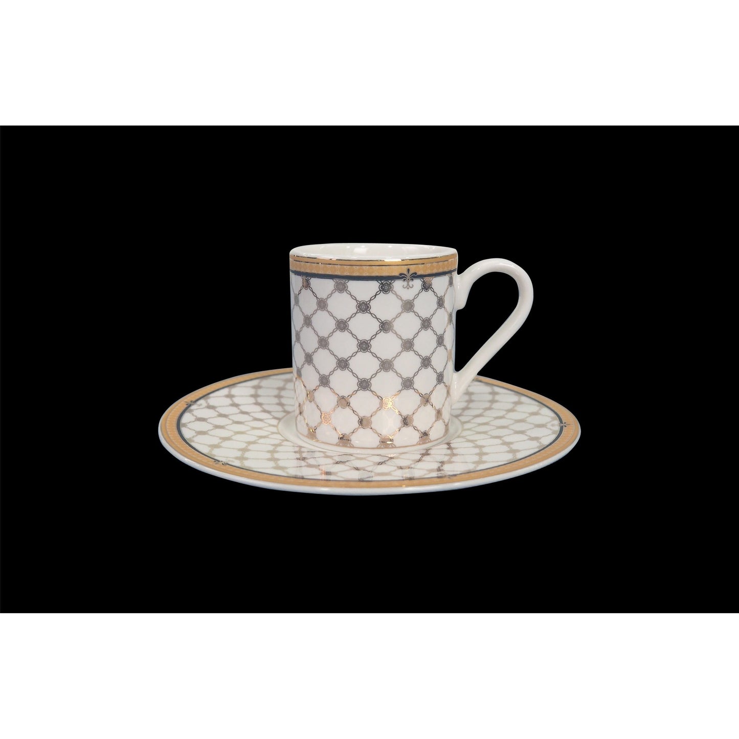 סט 12 ספלים לאספרסו באריזת מתנה, Mirell