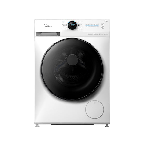 מכונת כביסה 9 קג אינברטר וקיטור MIDEA MF200W90WB/W-IL